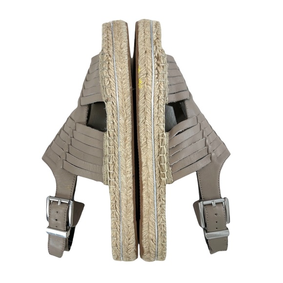 Rebecca Minkoff Gabriel Huarache Platform Espadrille Sandals Size 8M - Picture 7 of 16